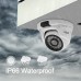 IP камера видеонаблюдения антивандальная  JideTech DM12-3MP IP66 POE