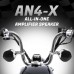 Аудиосистема для мотоцикла GoHawk AN4-X v2021 (SPK400D-U) D-class/USB(MP3)/Bluetooth/AUX
