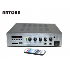 Усилитель трансляционный ARTONE PMS-1060D (120W,BT,MP3,MIC,AUX,ДУ)