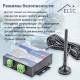 GSM модуль управления шлагбаумом и воротами ELfoC B1 (1000 номеров, USB интерфейс, аккумулятор) 